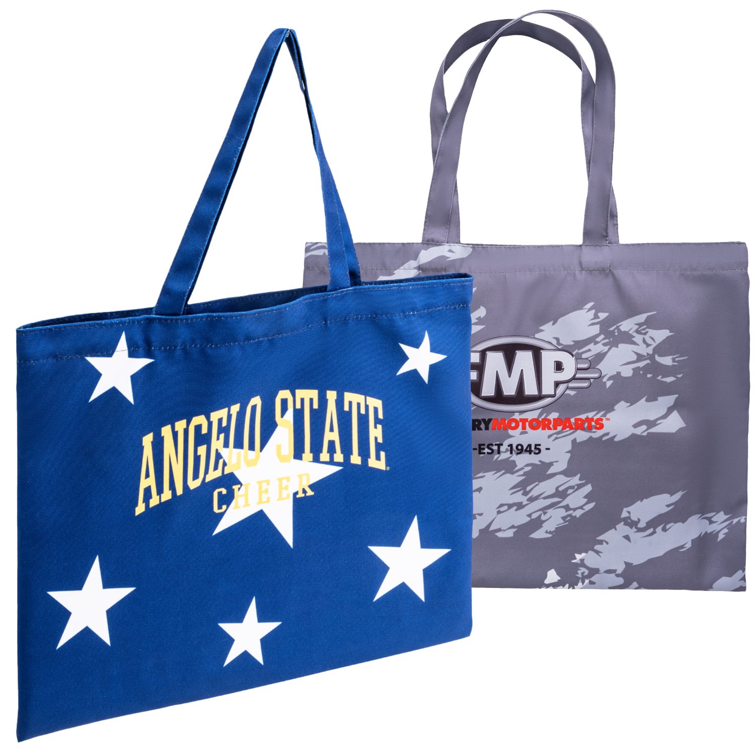 8 Oz Sublimated Poly Canvas Convention Tote Bag (18" x 14")