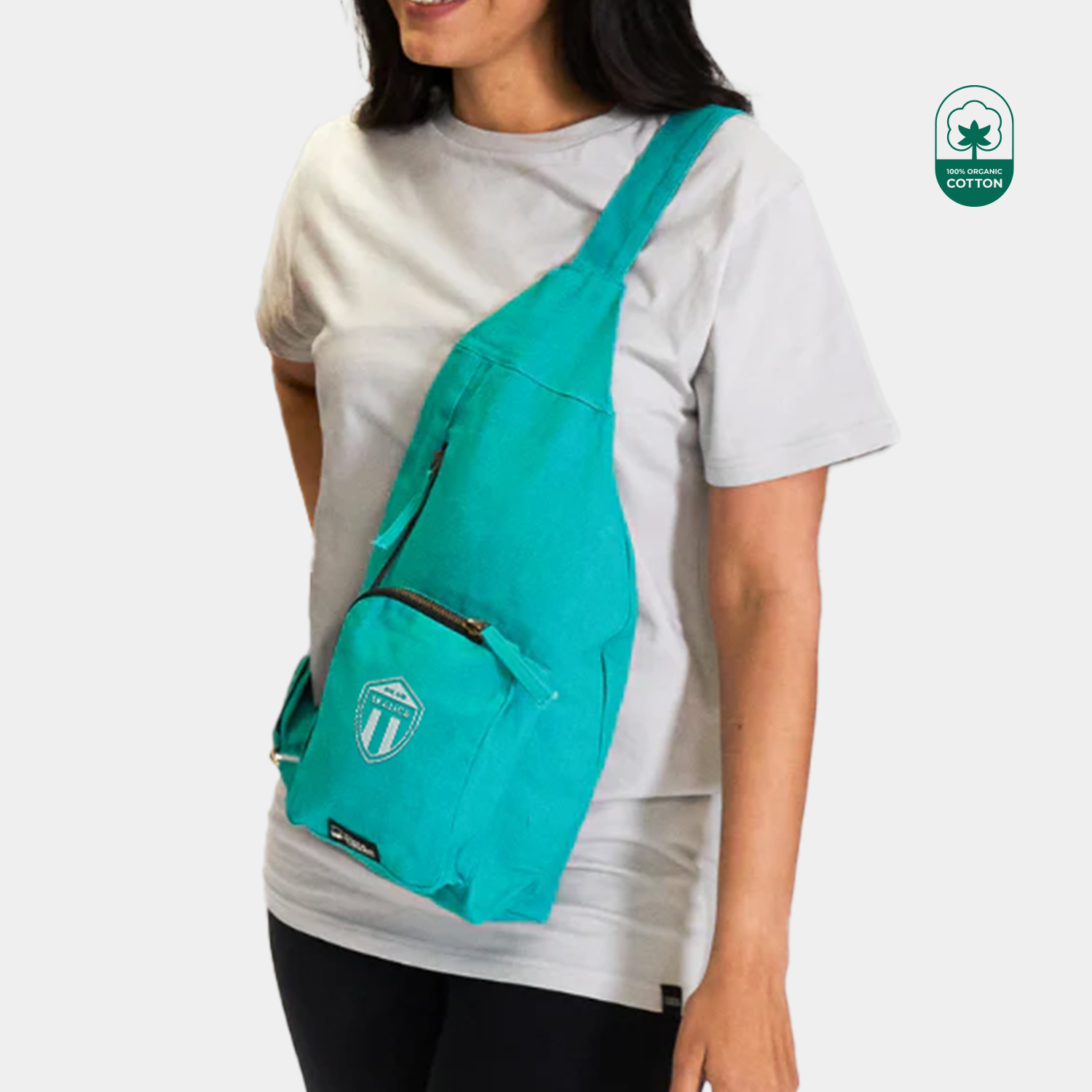 TERRA THREAD® - Gaia Sling bag Sustainable GOTS & Fair Trade Certified
