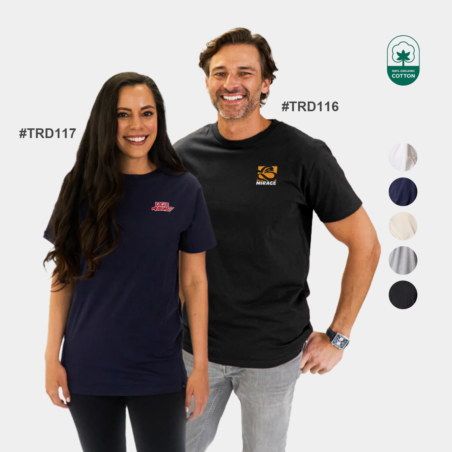 TERRA THREAD® - Women's Organic Cotton T-Shirt Sustainable GOTS & Fair Trade Certified
