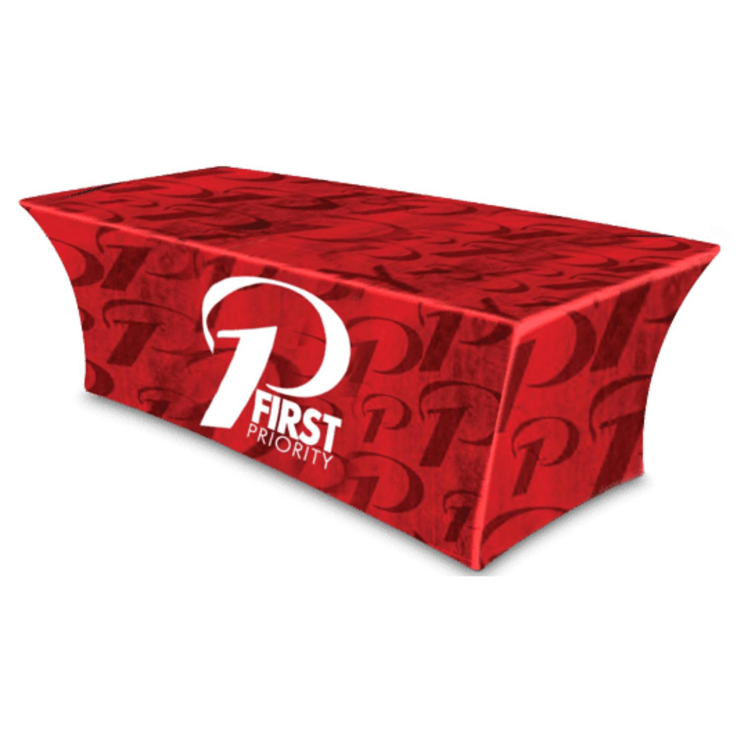 Custom 6ft Throw Dye Sublimated Stretch Table Cloth
