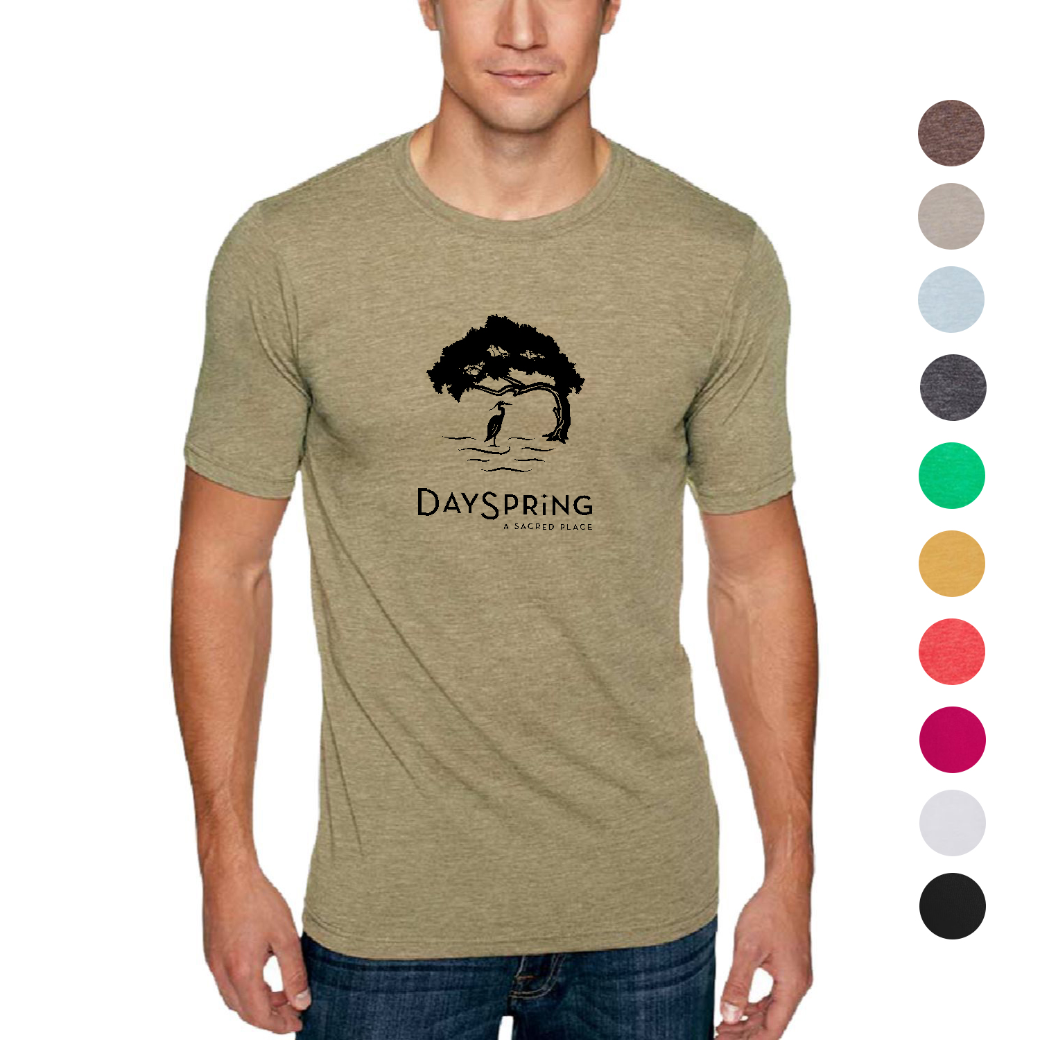 Next Level 3.7 OZ. 65/ 35 Polyester/ Cotton Preshrunk Men's T-shirt