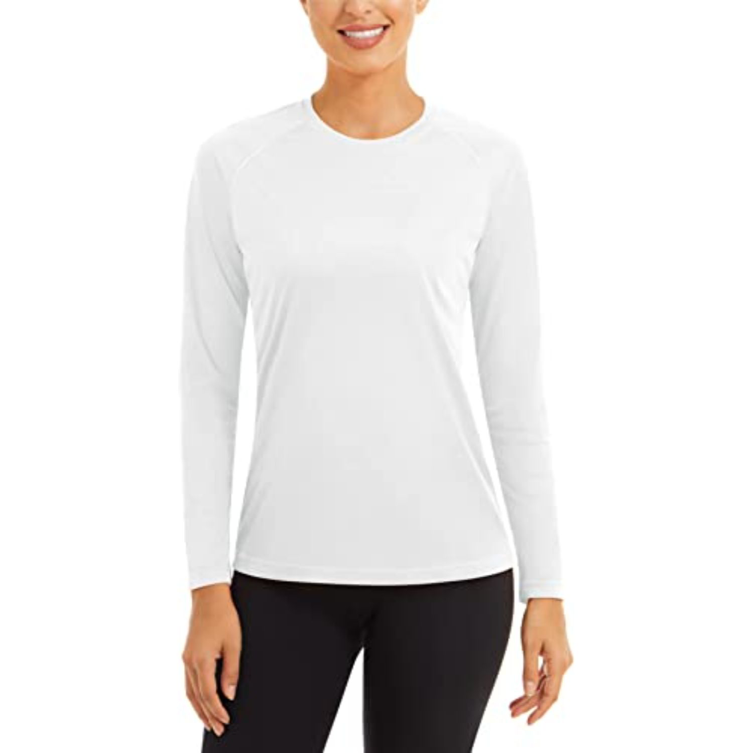 Women's Sunproof SPF 50+ Blank Sublimation Long Sleeve T-shirt