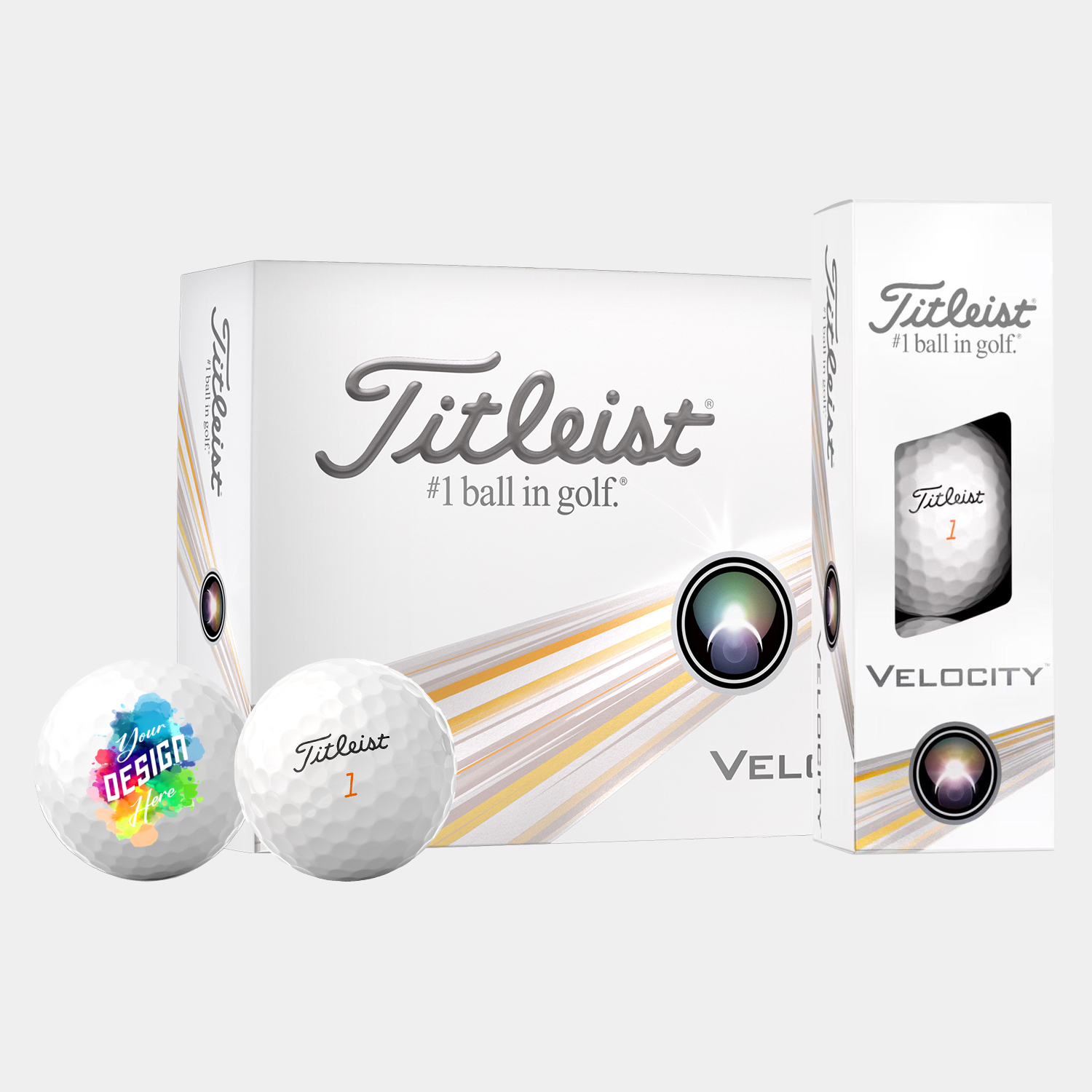 Titleist® 12 Pack Velocity Golf Balls