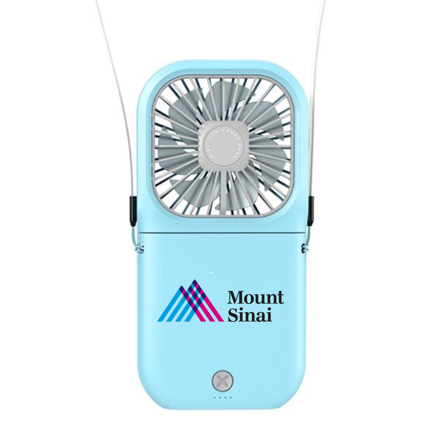 Folding neck power bank fan 3000mAh