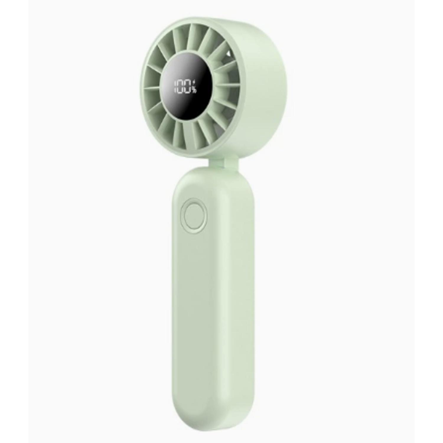 1200 mAh Digital Display Handheld Fan – 5 Speed