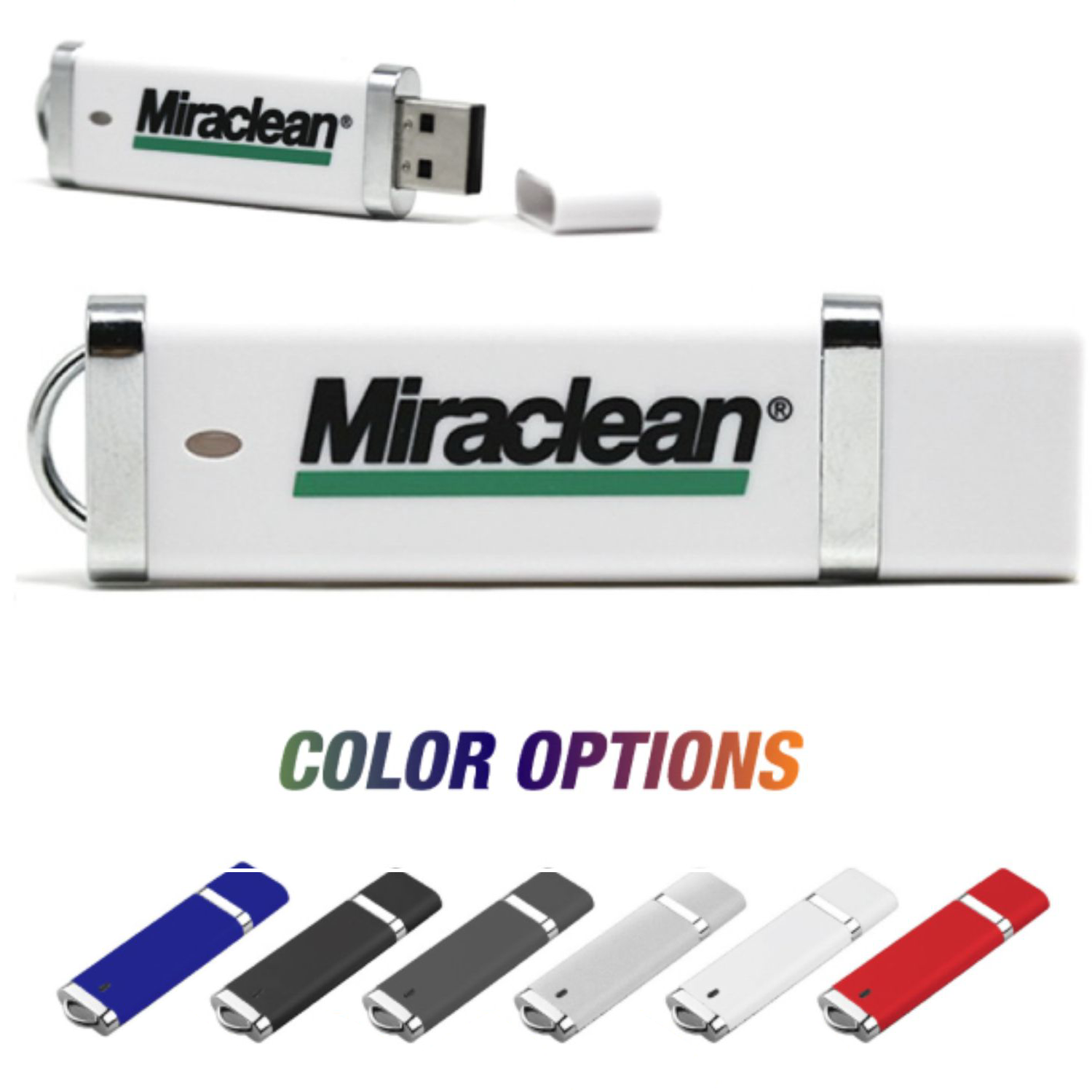 Acadia Slim Plastic USB Drive