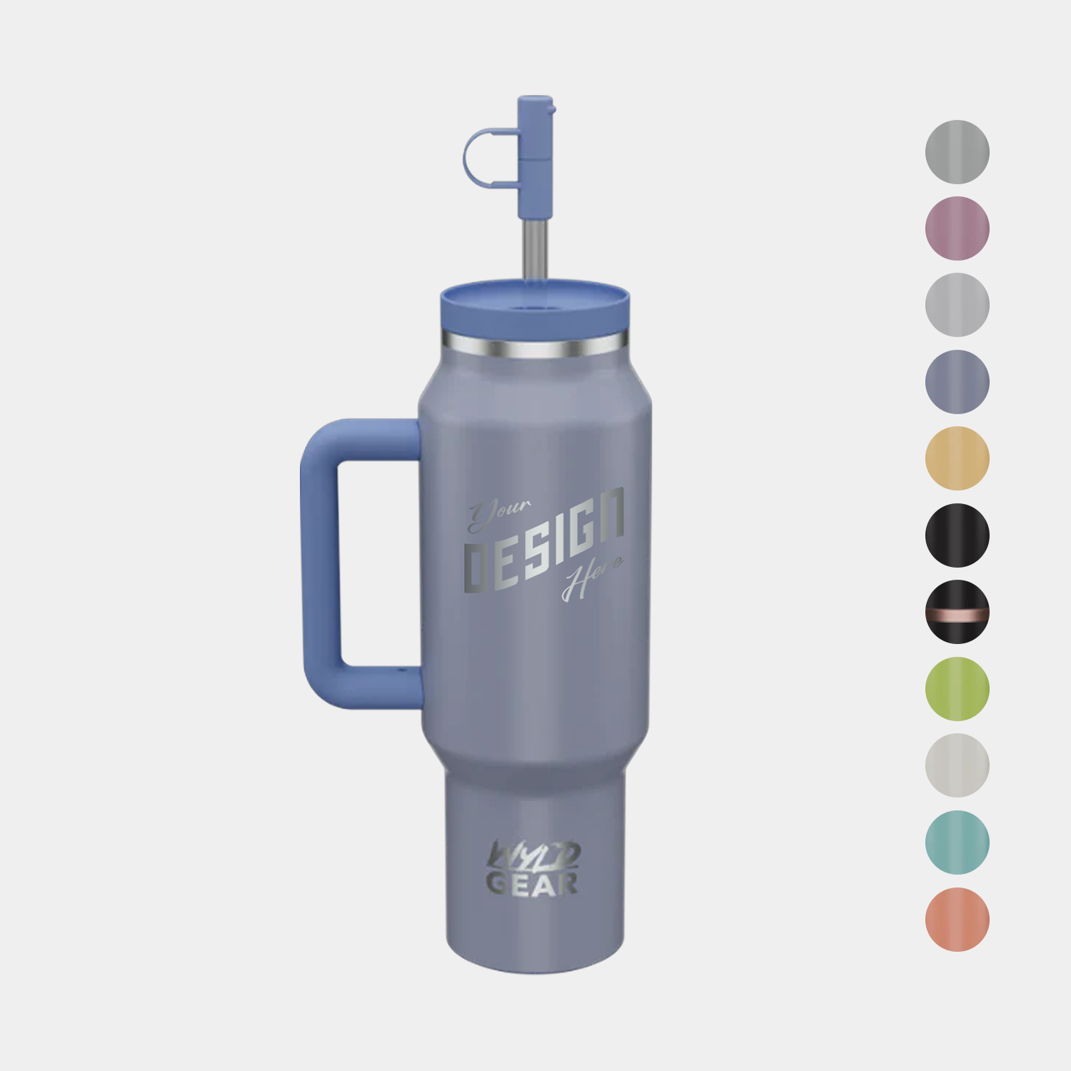30 oz Wyld Gear® Stainless Steel Vacuum Insulated Syde Travel Tumbler