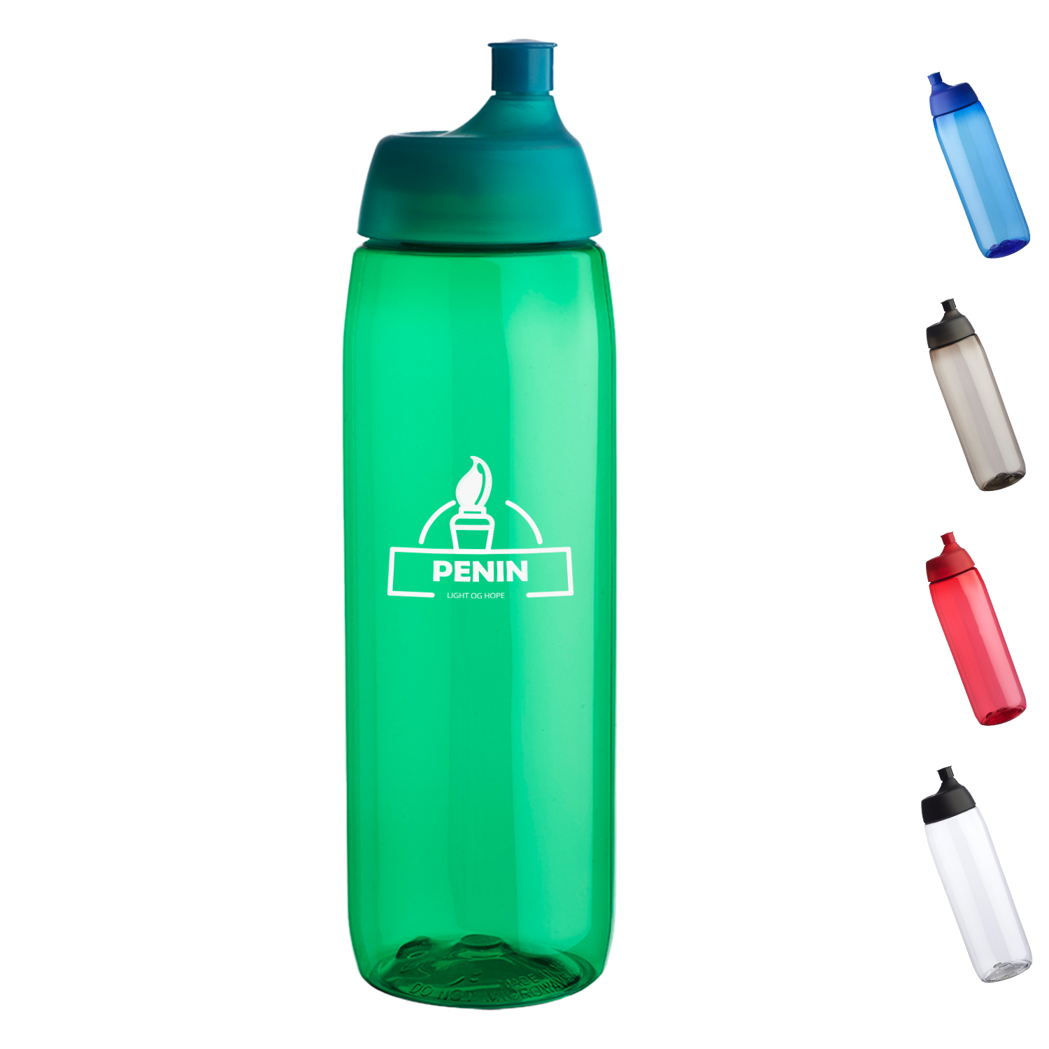 34 oz. Lightweight Single Wall Xitang Plastic Water Bottles