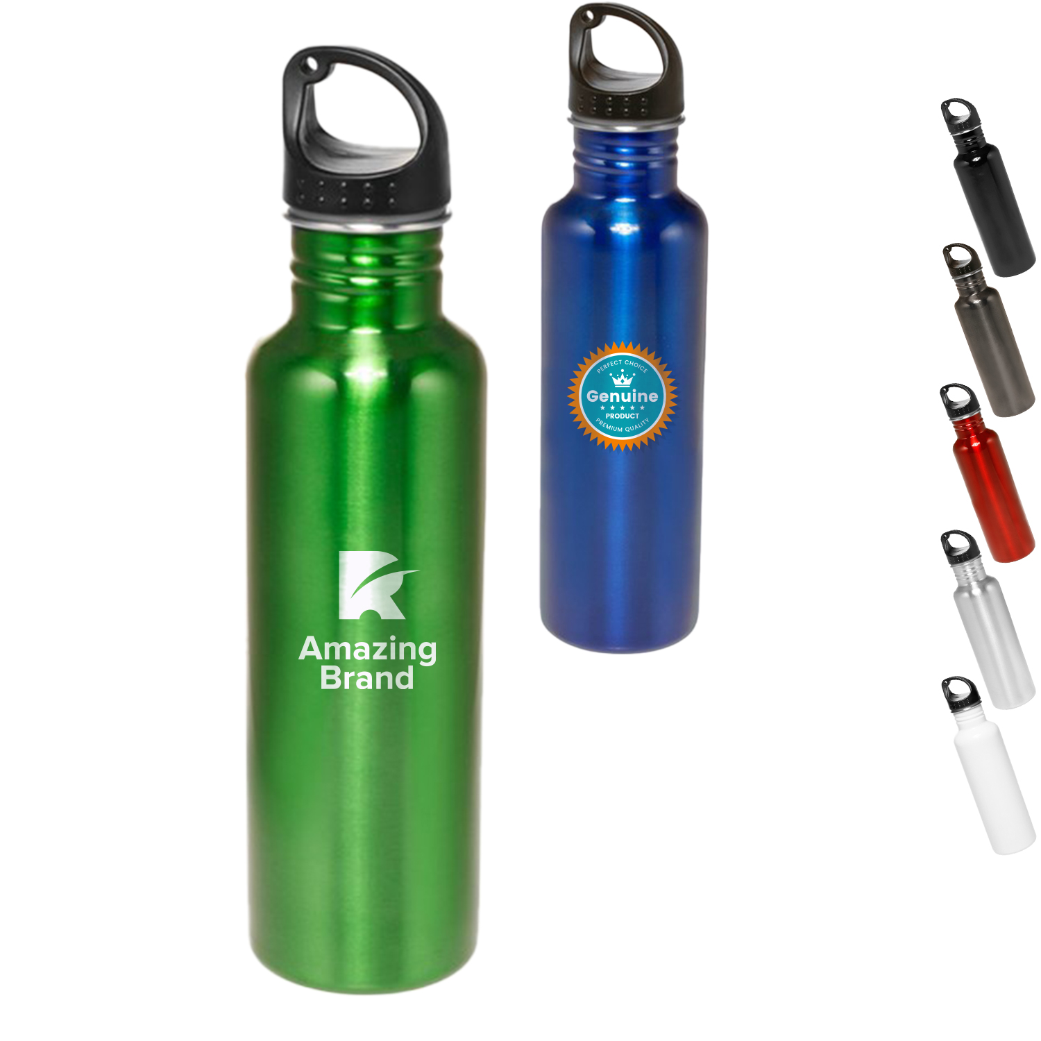 26 oz. Stainless Steel Sports Bottle