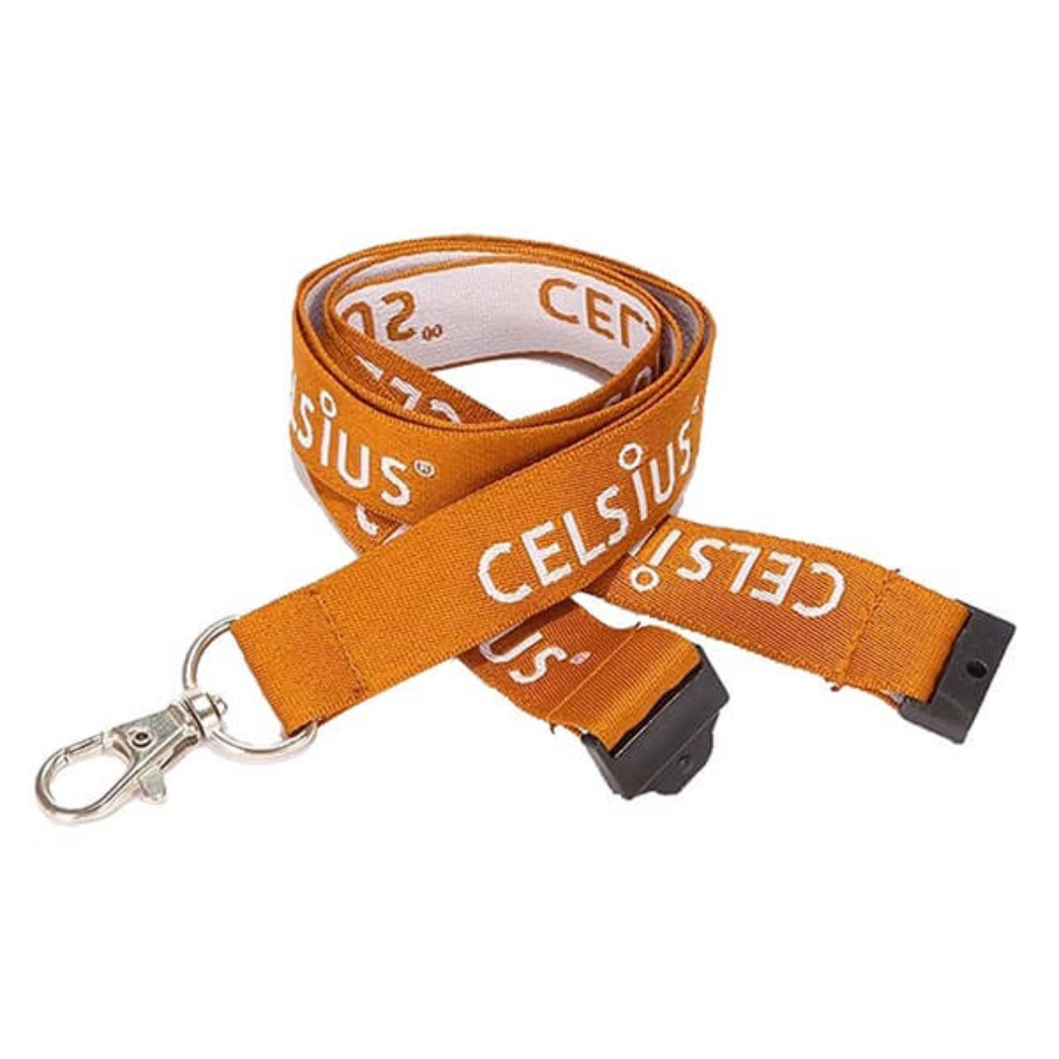 3/4" Woven Lanyards with Safety Breakaway
