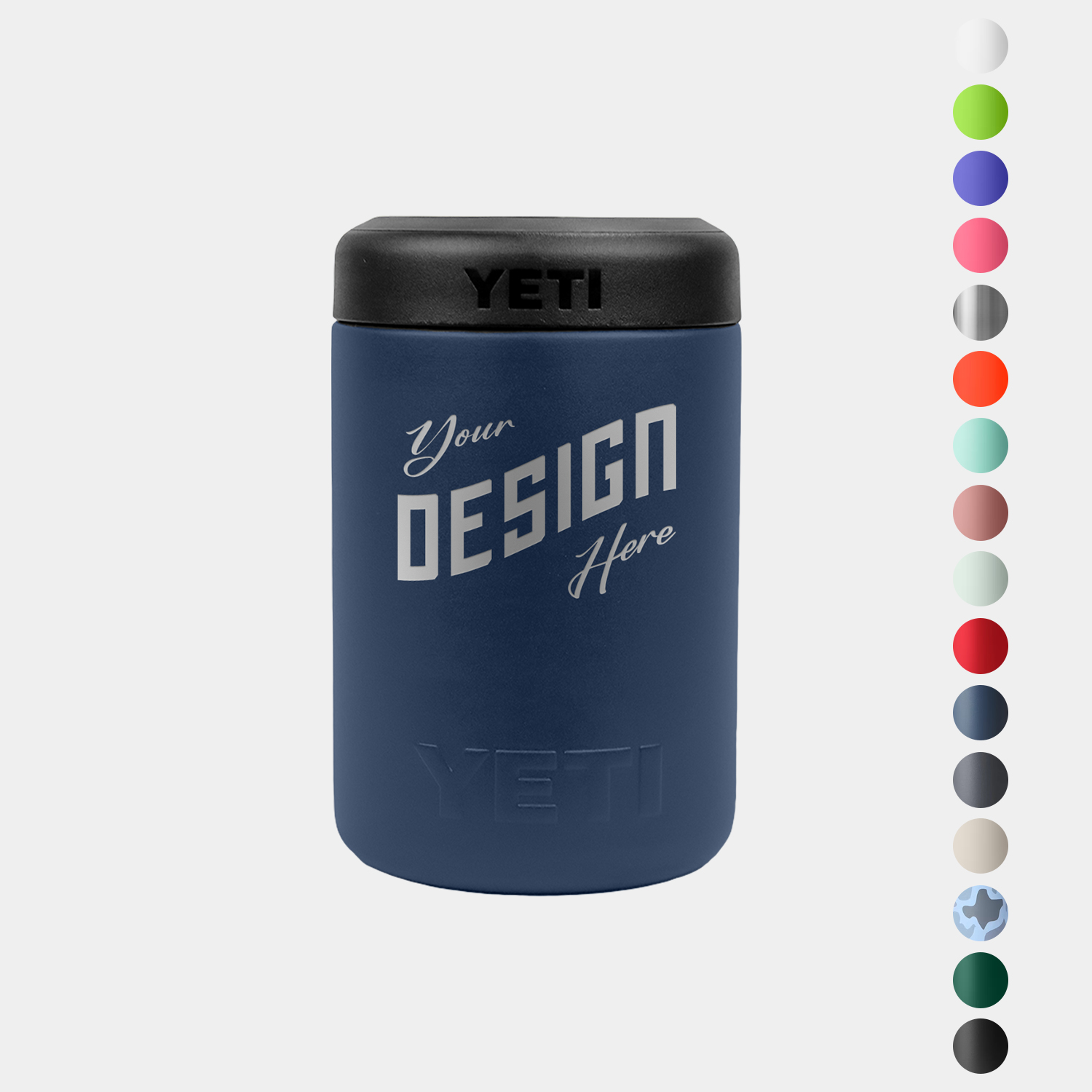 12 Oz YETI® Rambler Stainless Steel FrostGuard Can Cooler