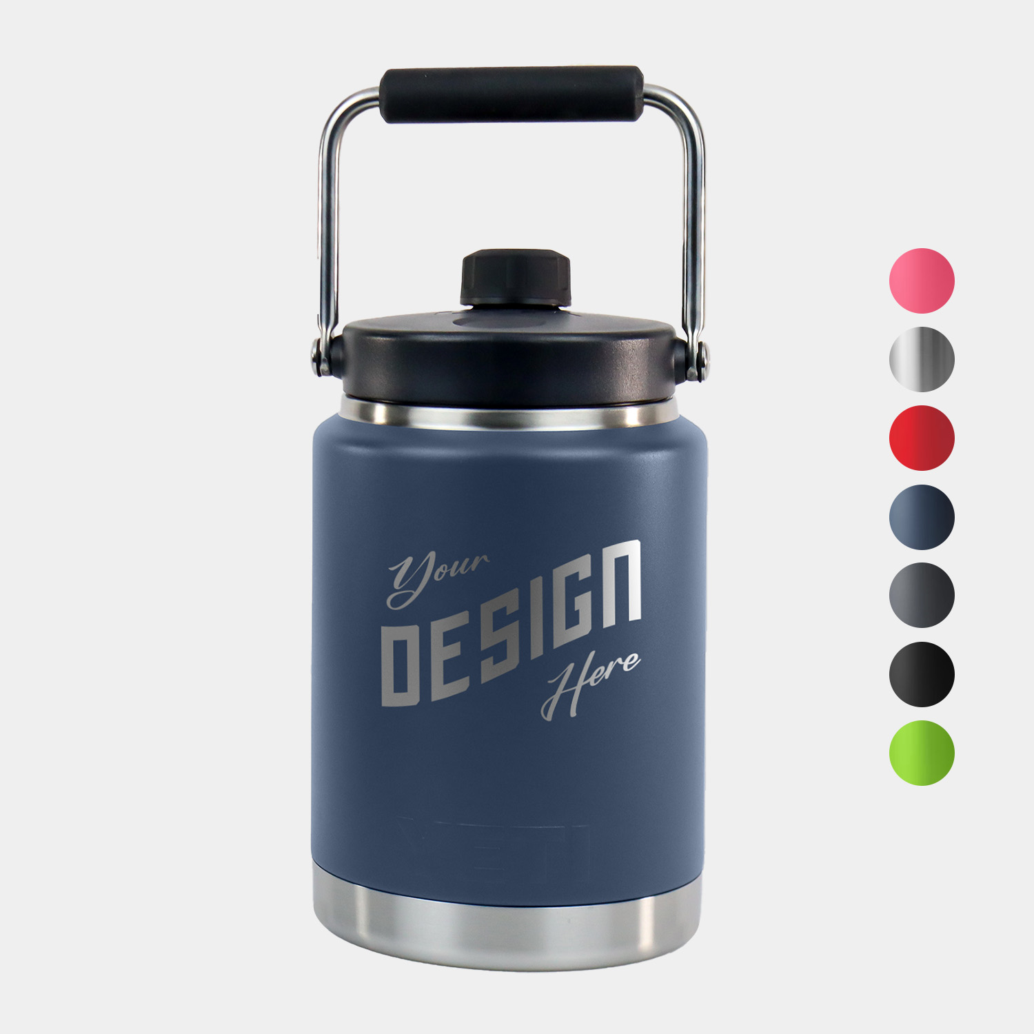 1/2 Gallon YETI® Rambler Stainless Steel Insulated MagCap Water Jug