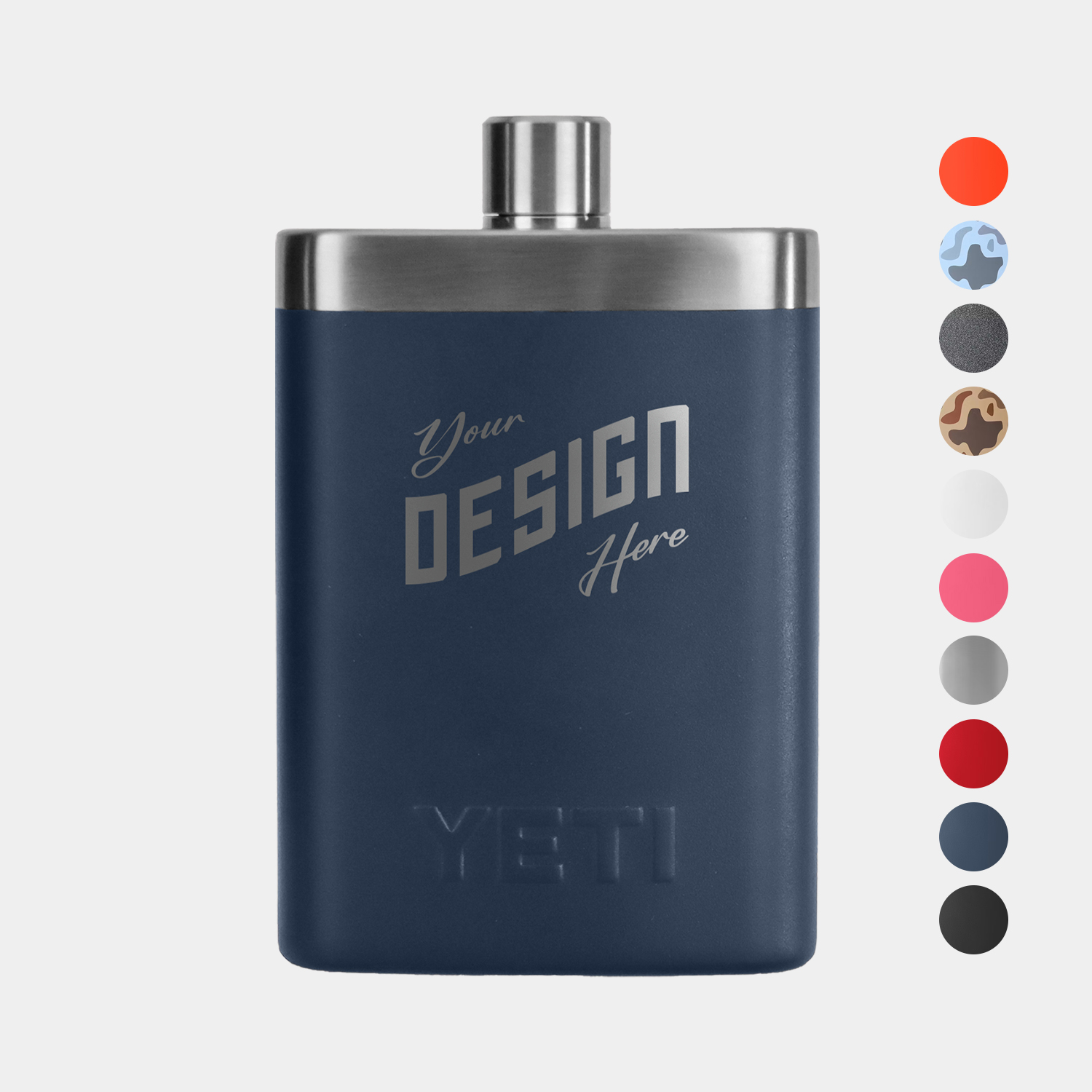7 oz YETI® Rambler Stainless Steel Insulated Flask with Funnel