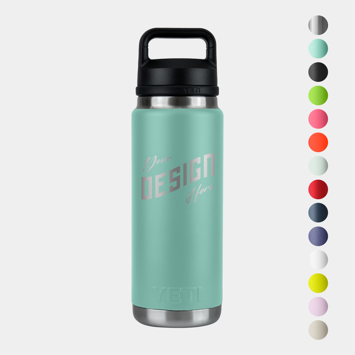26 Oz YETI® Stainless Steel Insulated Water Bottle w/ Chug Cap