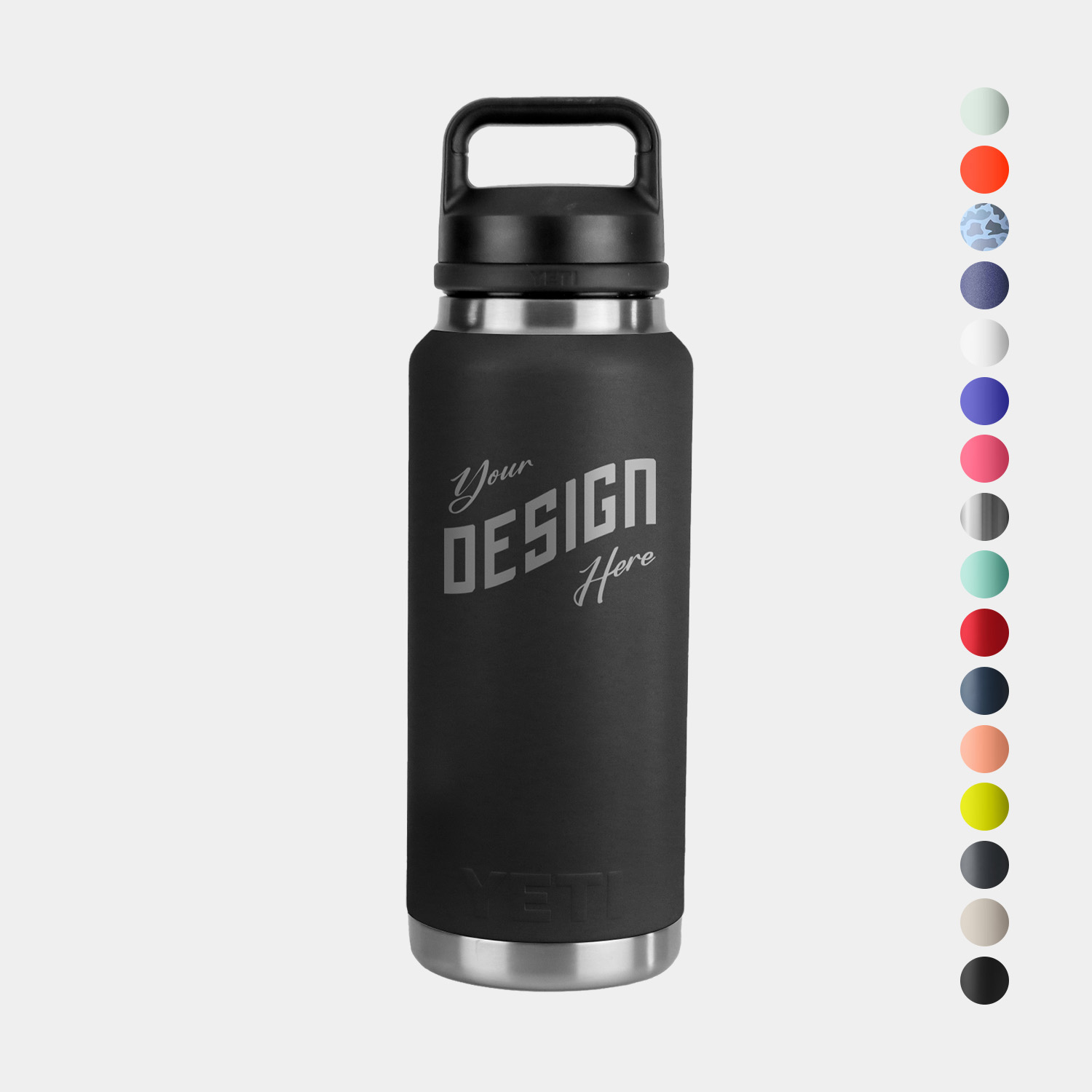 36 Oz YETI® Stainless Steel Insulated Water Bottle w/ Chug Cap