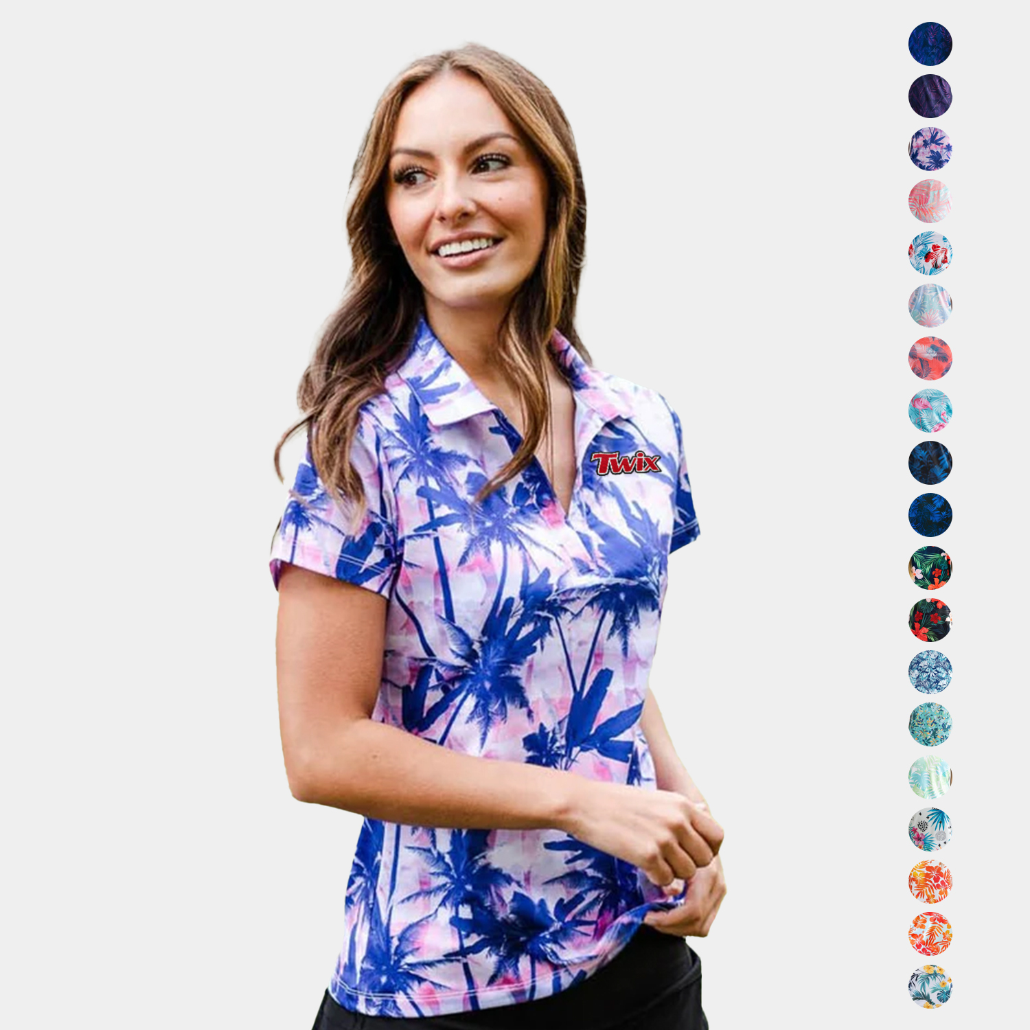 YATTA Golf® - Blossom women's Moisture Wicking non iron Golf Polo Shirts