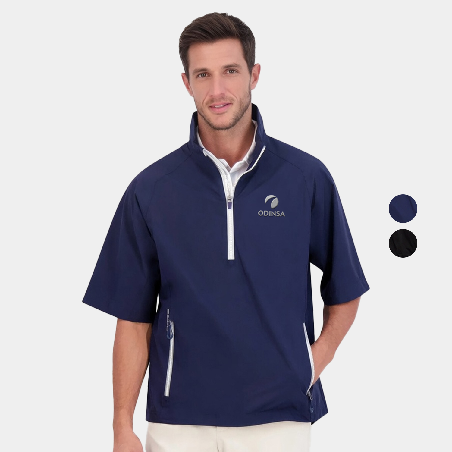 Zero Restriction® Power Torque Waterproof 1/4 Zip Short Sleeve