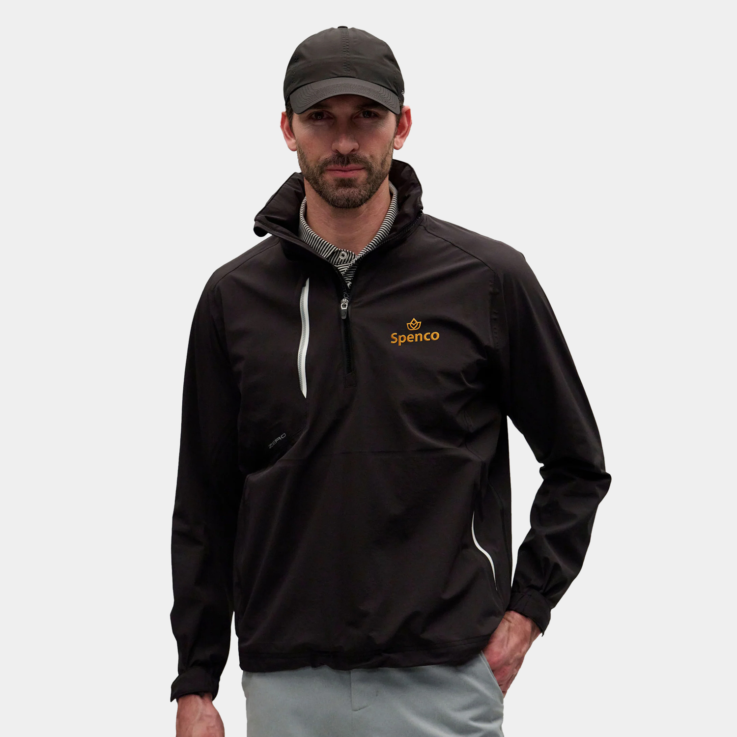Zero Restriction® Stretch Hybrid Waterproof Ultralight Quarter-Zip