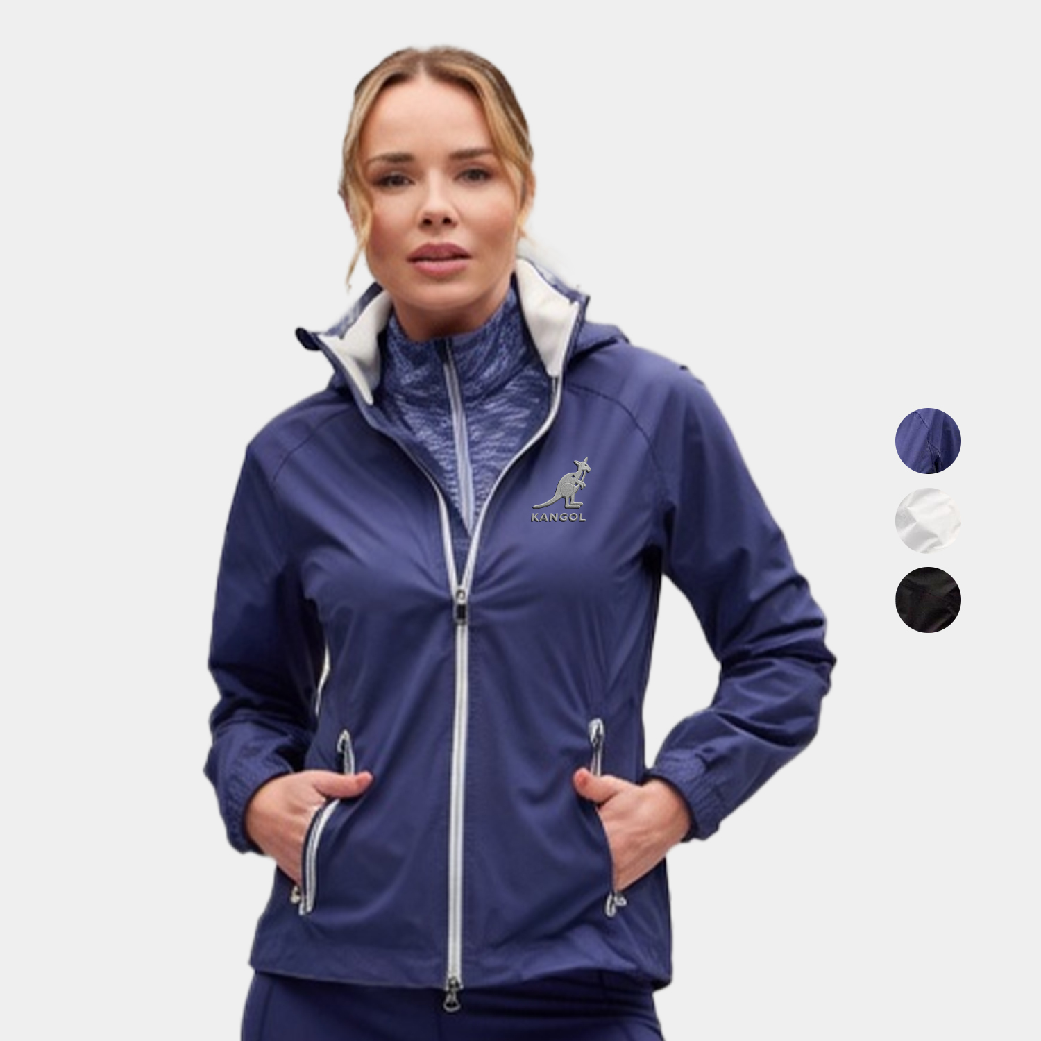 Zero Restriction®  Hooded Olivia Waterproof Membrane Jacket