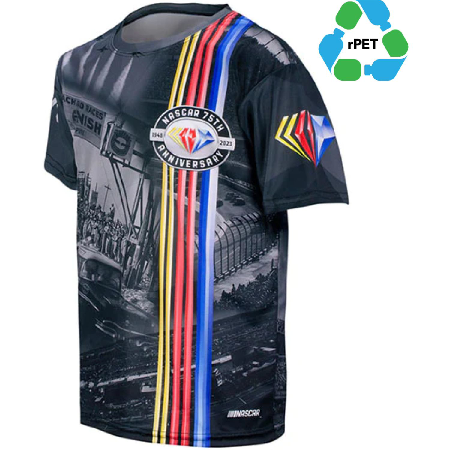Youth rPET Recycled 100% Polyester Sublimation Performance T-Shirt