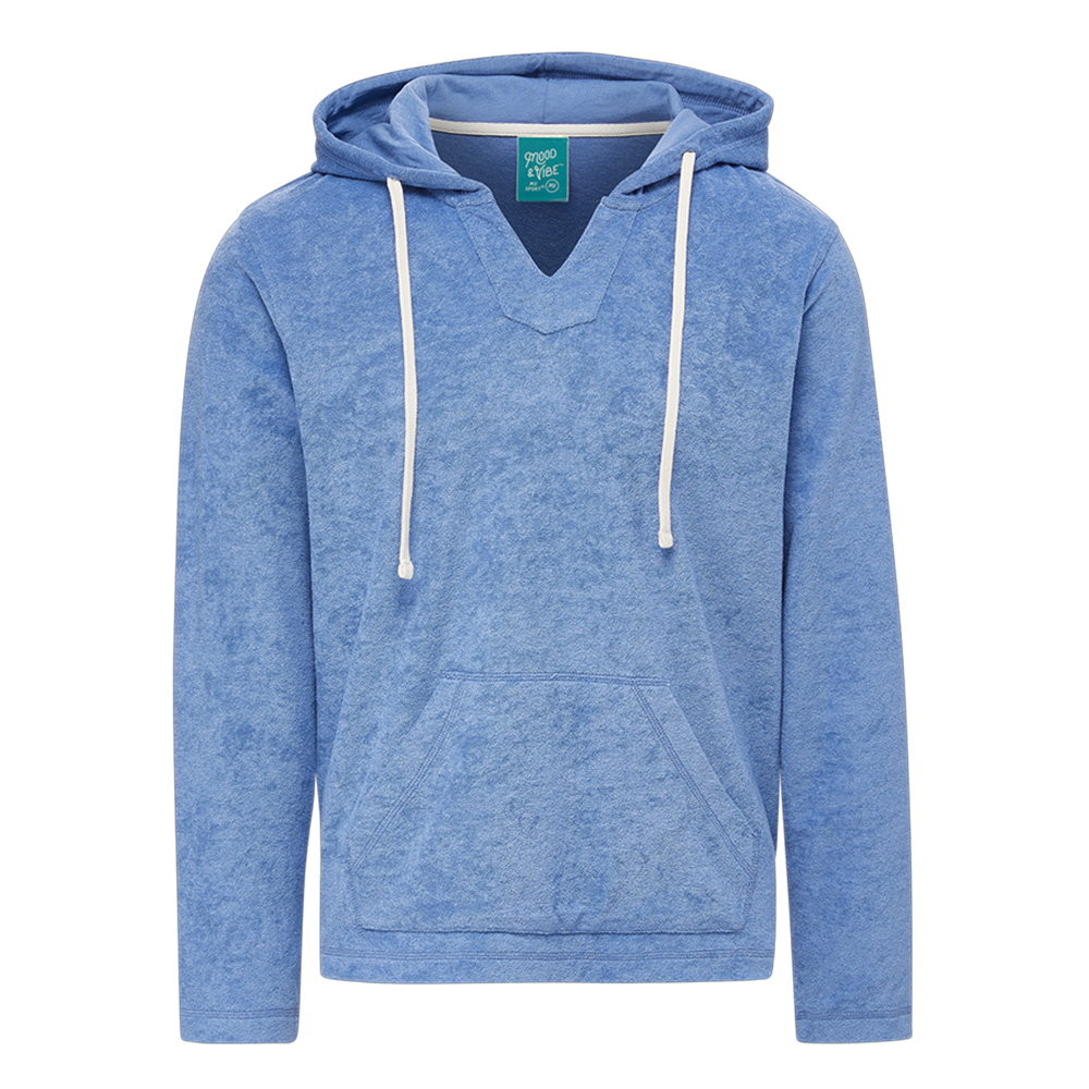 Mood & Vibe™ Ollie Cotton-Poly Terry Hooded Sweatshirt