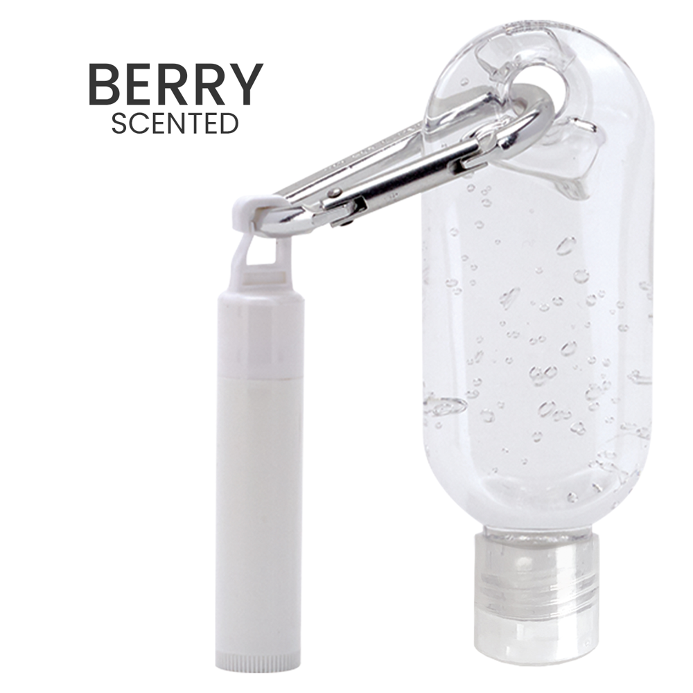 1.9 oz Clean & Protect Sanitizer Lip Balm Clip