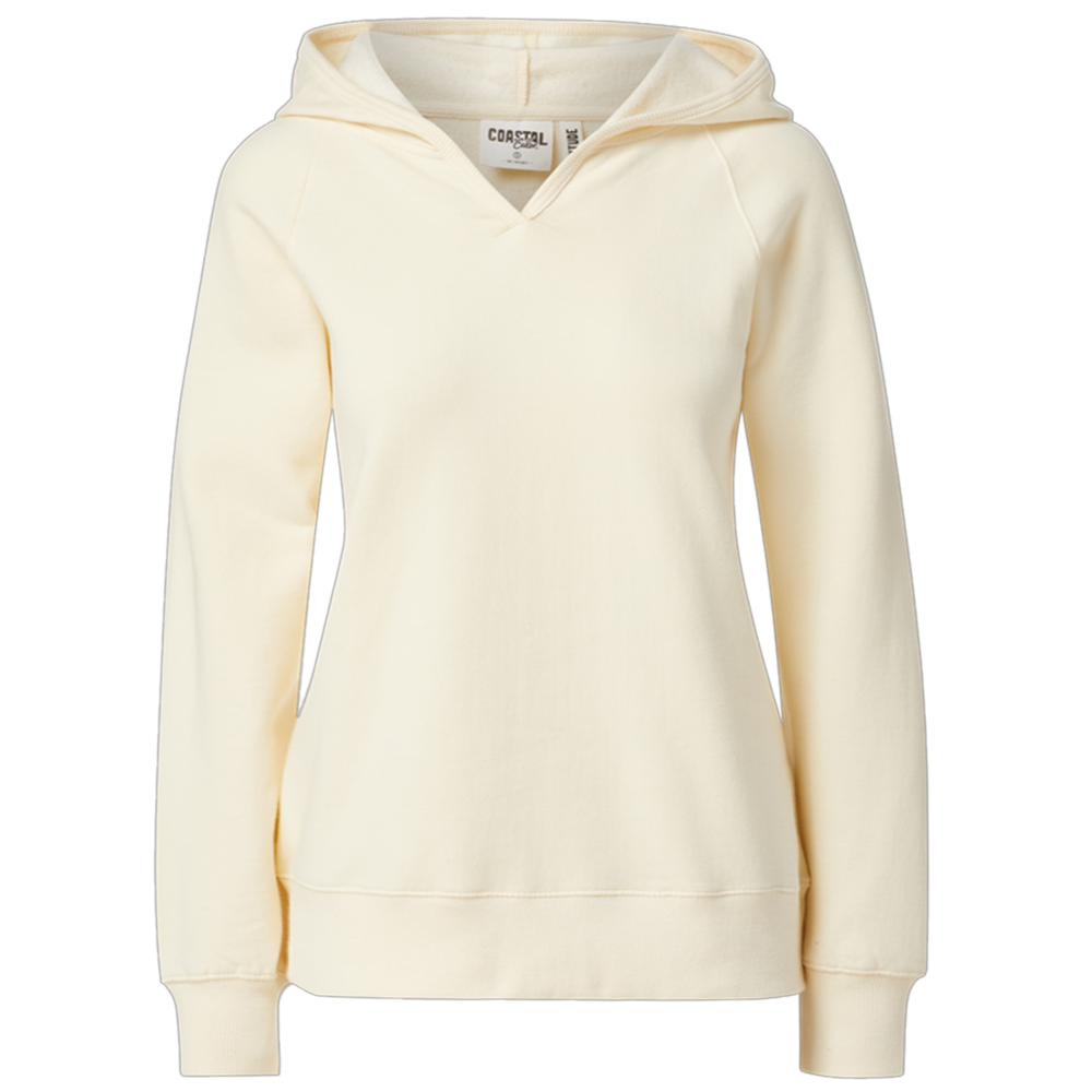 Coastal Color™ Ladies Garment-Dyed Hoodie
