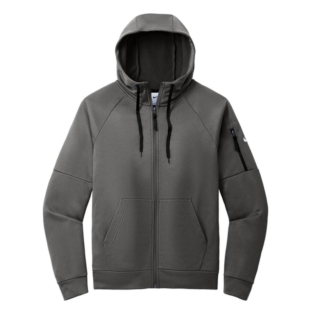 Nike Therma-FIT Full-Zip Fleece Hoodie with Utility Arm Pocket