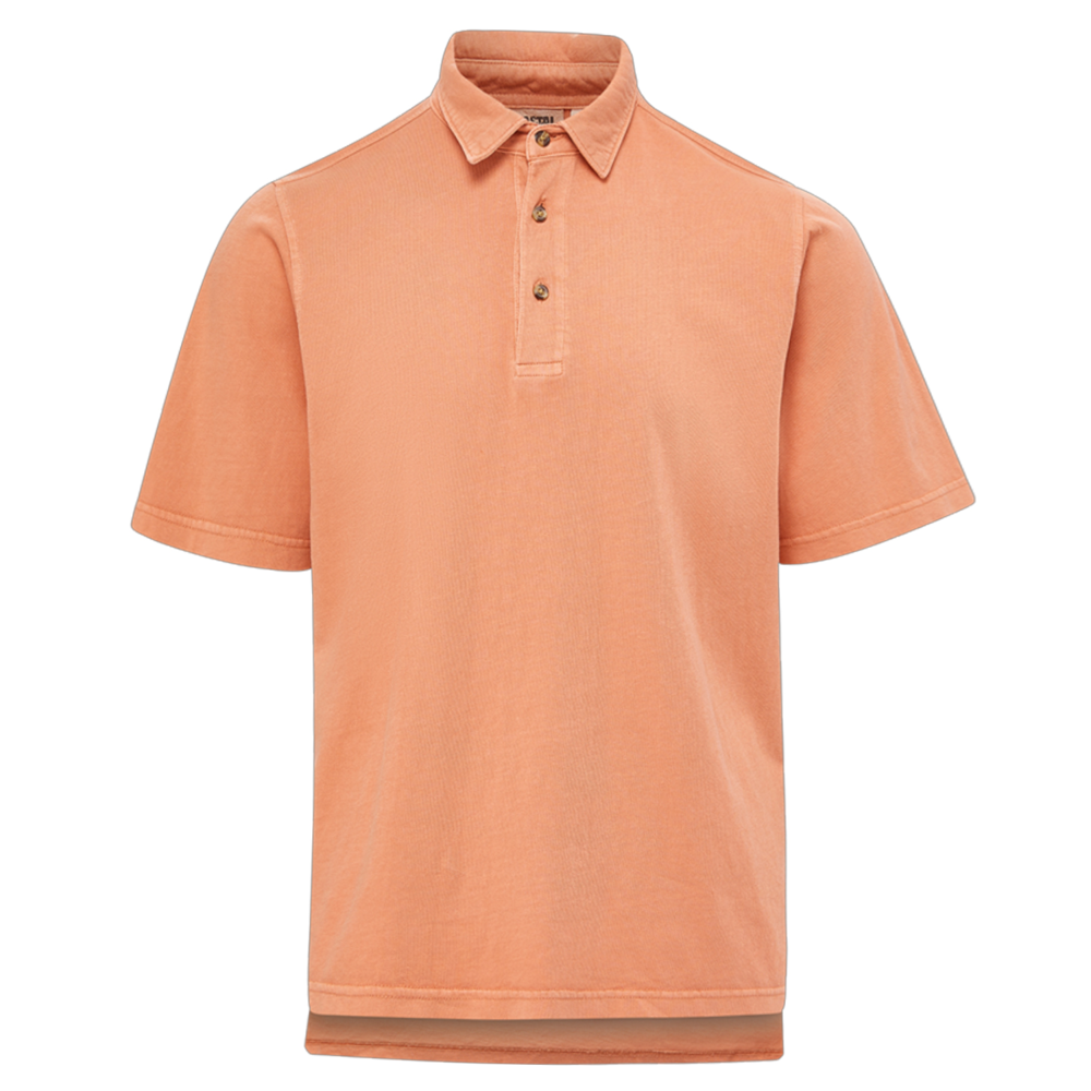Coastal Color™ Garment Dye Ringspun Cotton Jersey Polo Shirt