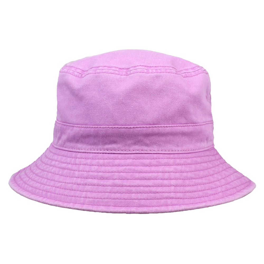 Pigment Dyed Casual Bucket Hat