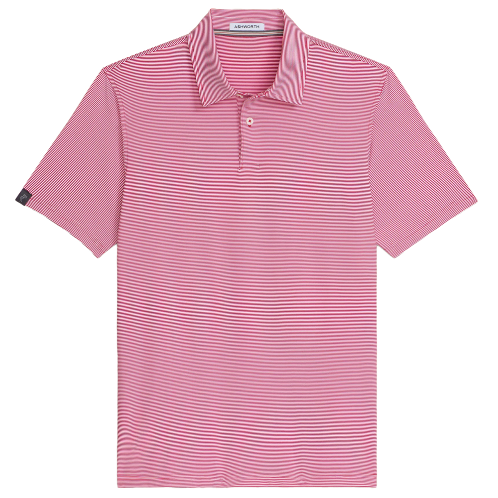 Ashworth® Golf Bunker Stripe Polo