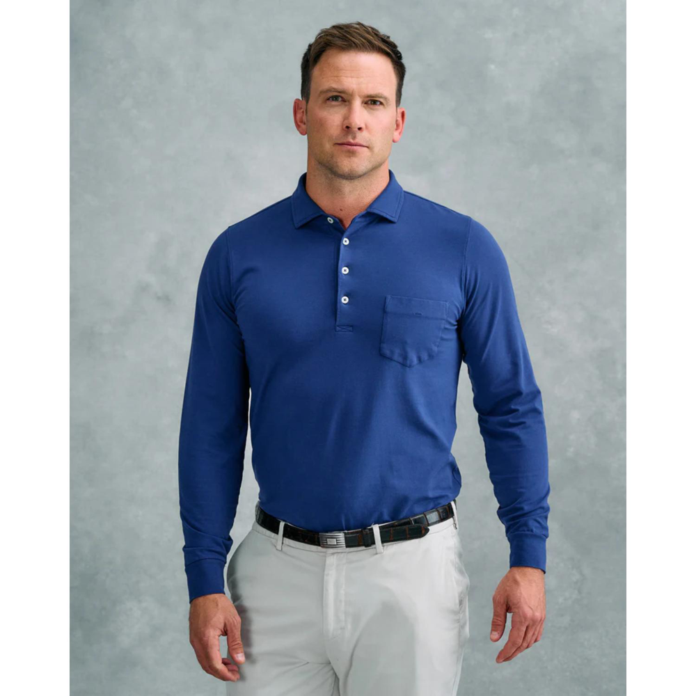 B. Draddy® Jack Long Sleeve Polo with Included Ball Marker