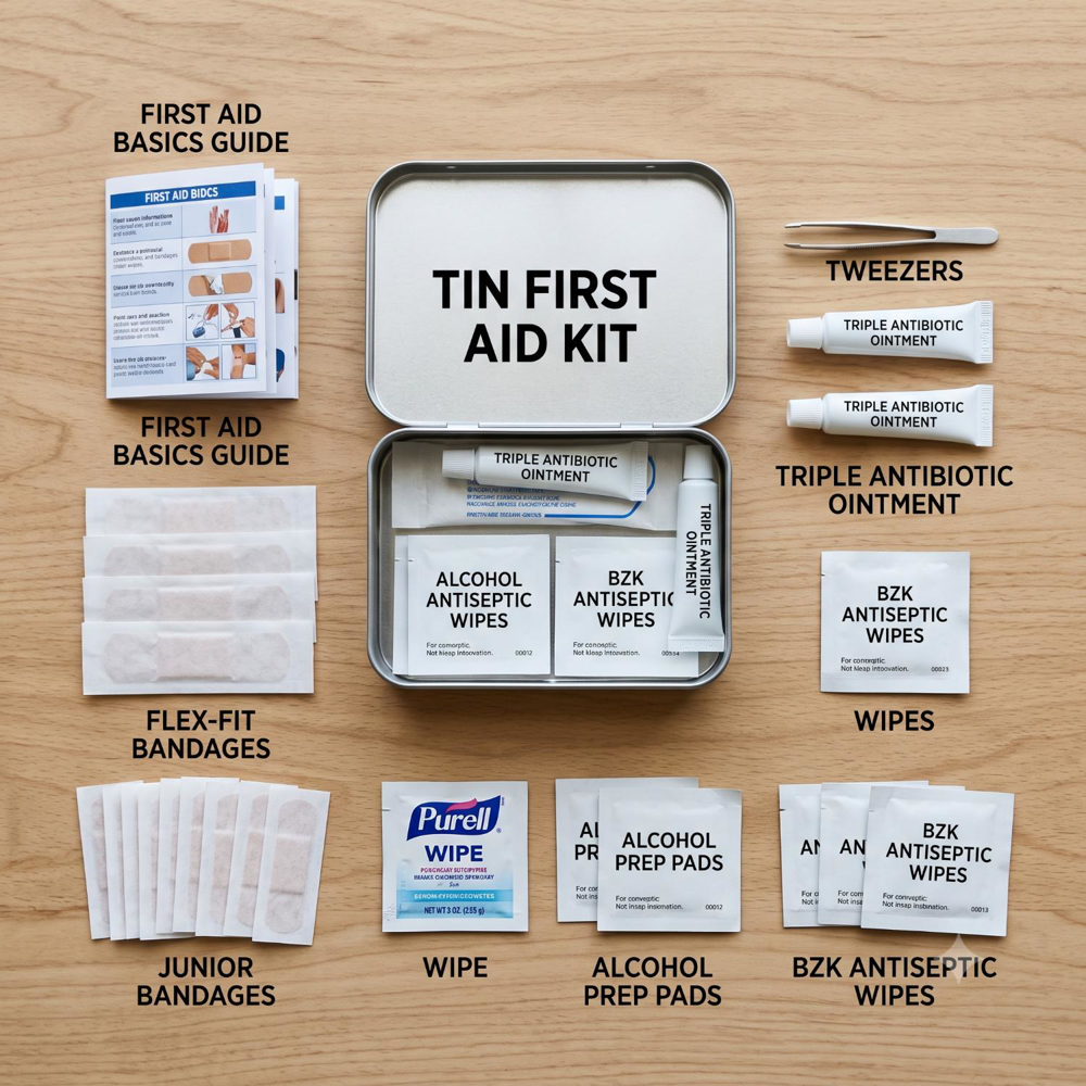 Budget Tin First Aid Kit