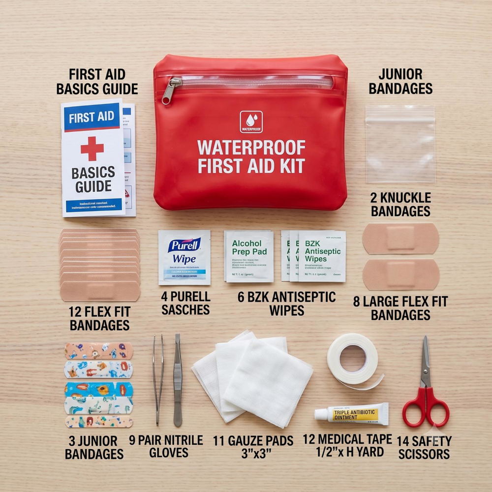 Waterproof Everyday First Aid Kit