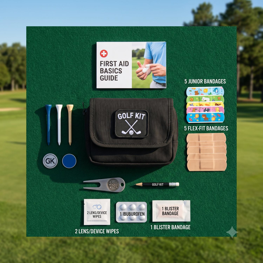 Golf First Aid and Accessory Kit