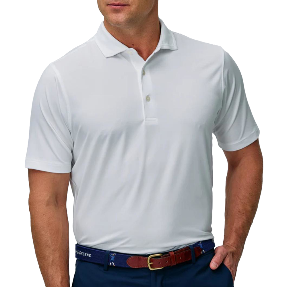 Fairway & Greene® Middleton Solid Performance Polo with UPF 50+ Protection