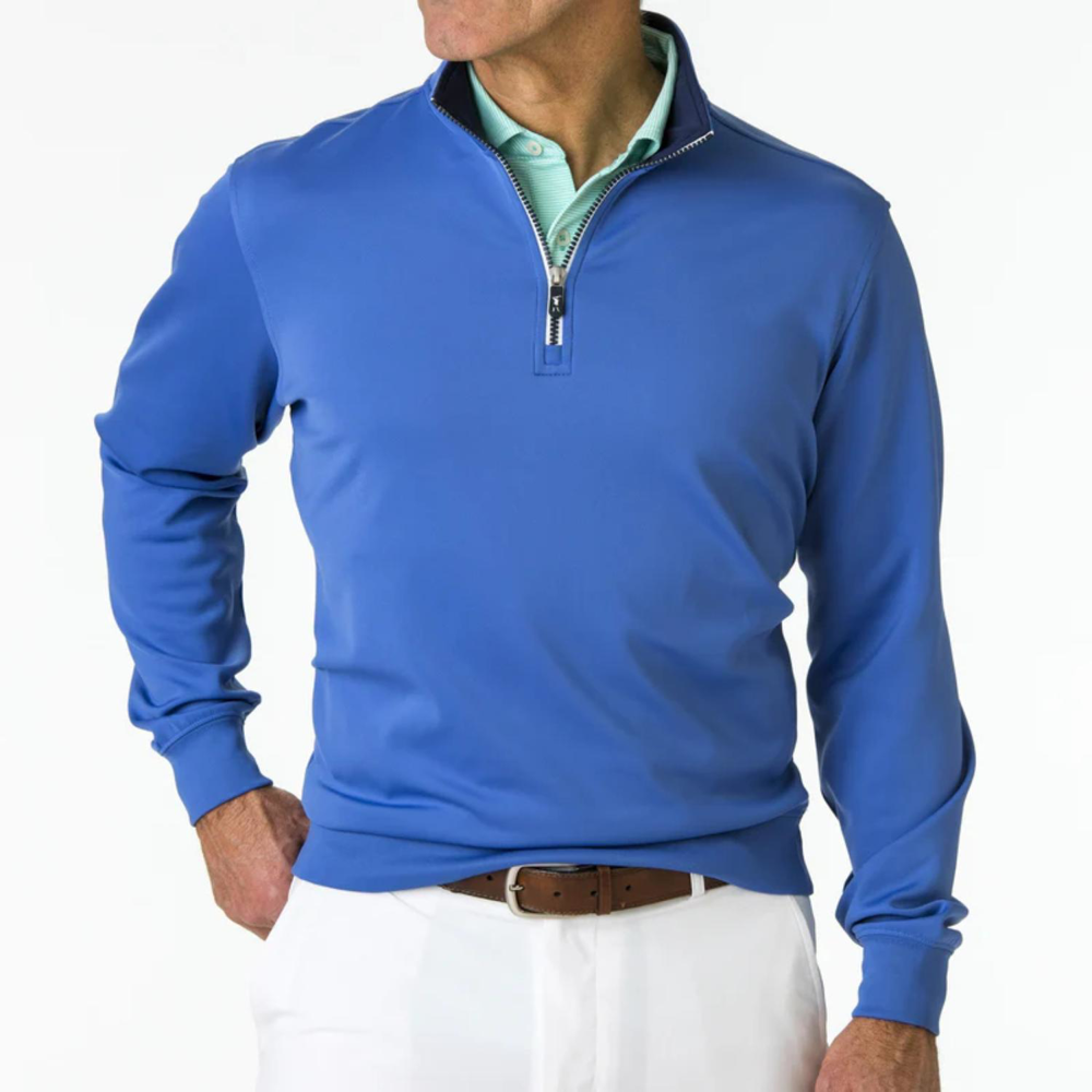 Fairway & Greene® Caves Quarter Zip Pullover with UPF 50+ sun protection