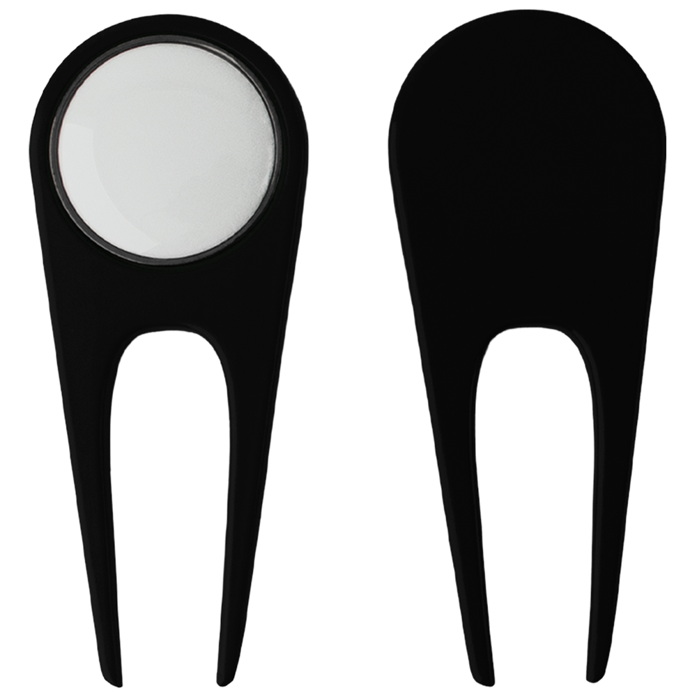 Clear Pillow Pack Golf Gift Set - Divot Tool & Bag Tag