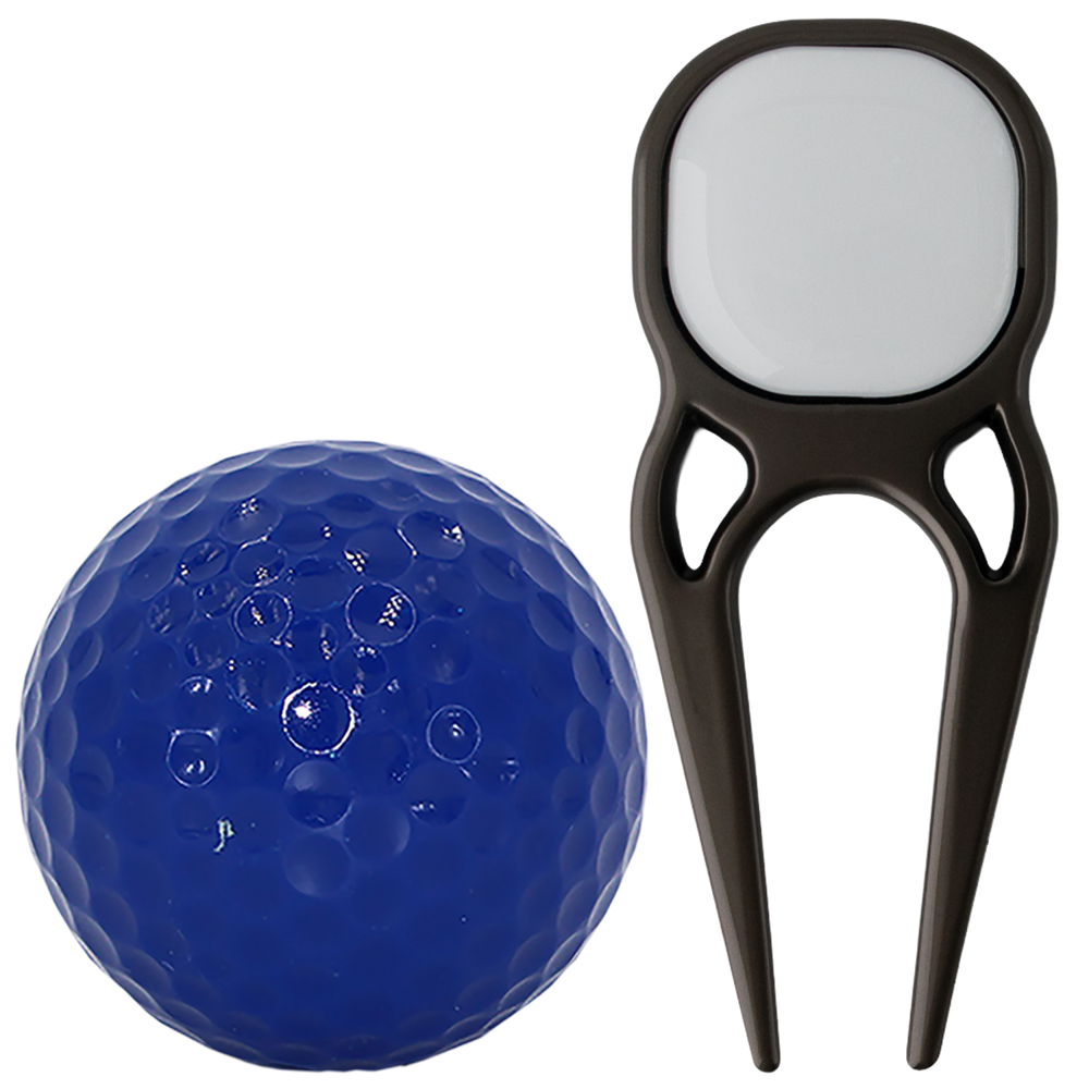 Pouch Pack Golf Essentials Gift Set - Golf Ball, Divot Tool & Tees
