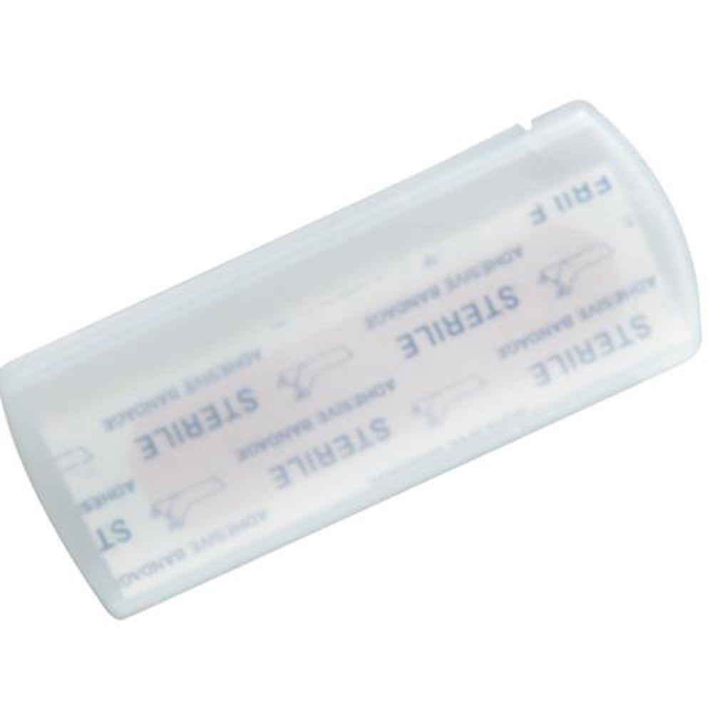 Translucent Sliding Bandage Holder - 5 Sterile Pads