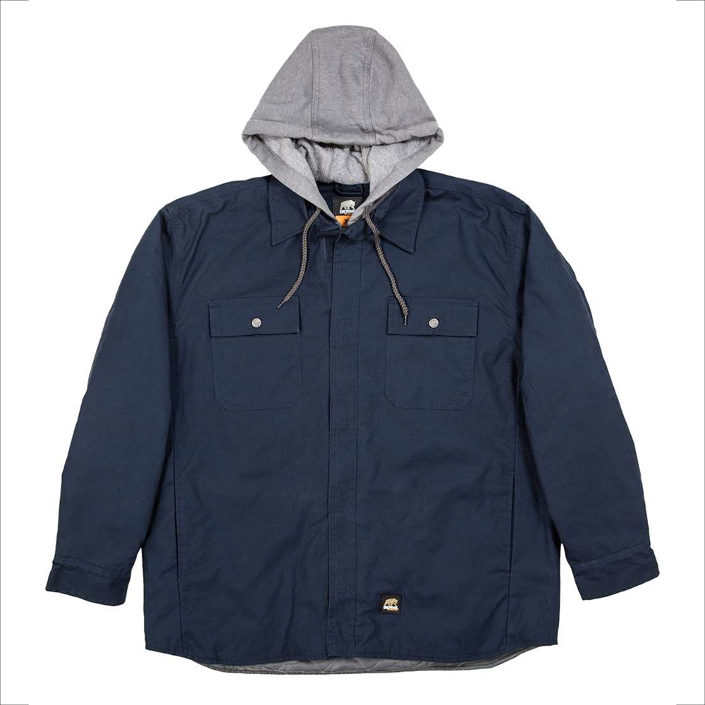 BERNE® Men's Throttle Hooded Shirt Jacket