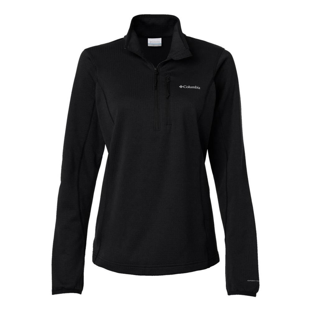 Women's Essential Hike Grid Fleece Half‑Zip Pullover