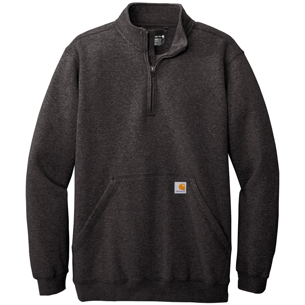 Carhartt® Midweight 1/4-Zip Mock Neck Sweatshirt