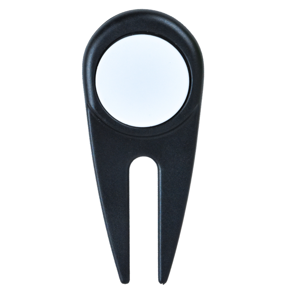 Golf Divot Repair Tool with Magnetic Ball Marker