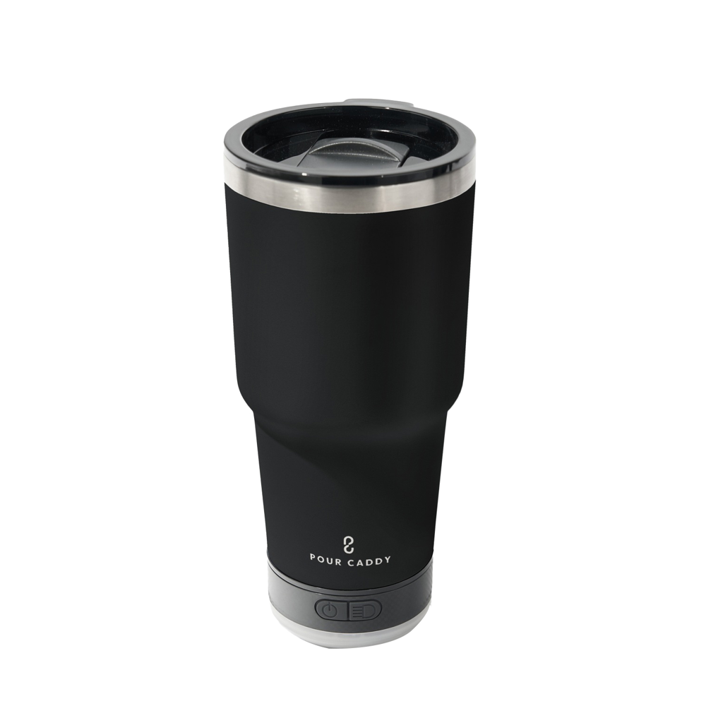 Pour Caddy® Go Caddy 28 oz Insulated Tumbler with Bluetooth Speaker