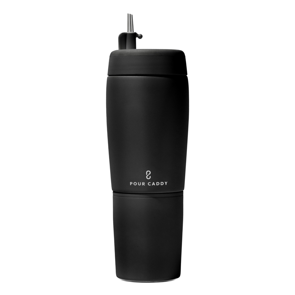 Pour Caddy® 20 oz Insulated Stainless Steel Flask Set