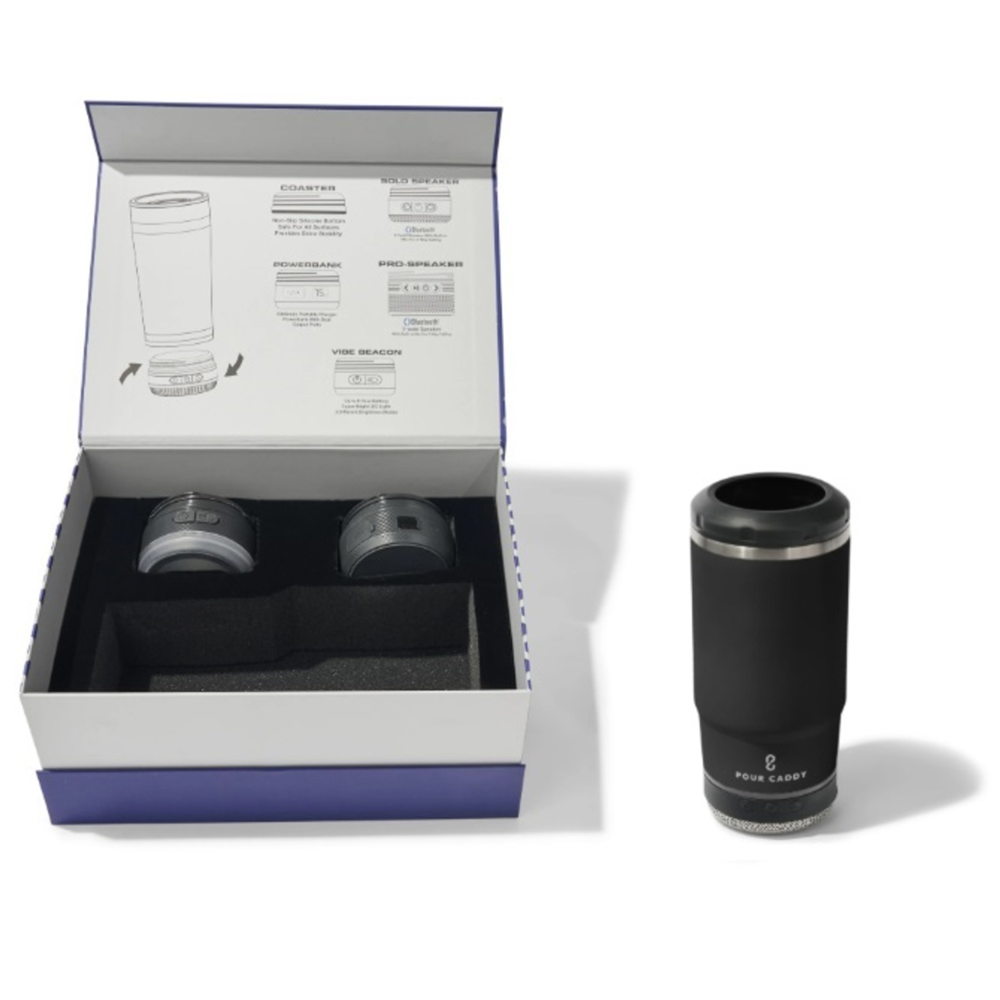 Pour Caddy® Vibe Chill & Brew 14 Oz. Tumbler Gift Set