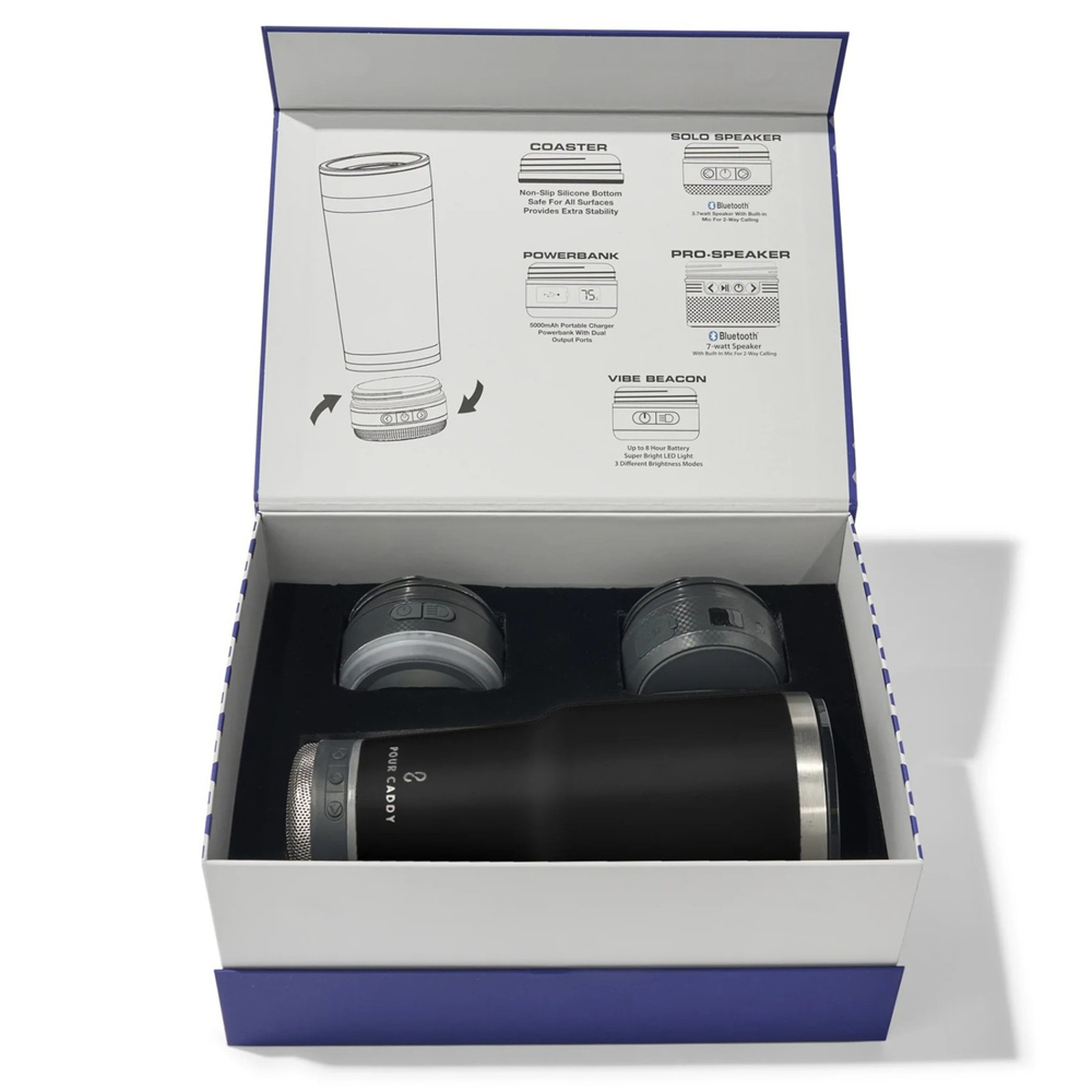 Pour Caddy® Go Caddy 28 Oz. Tumbler Gift Set