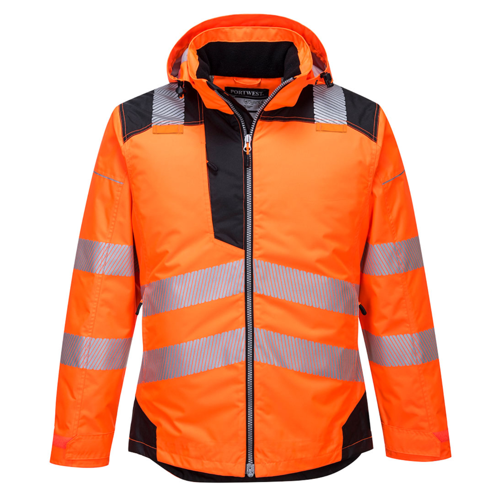 PORTWEST® Premium Unisex Waterproof PW3 Hi-Vis Winter Jacket
