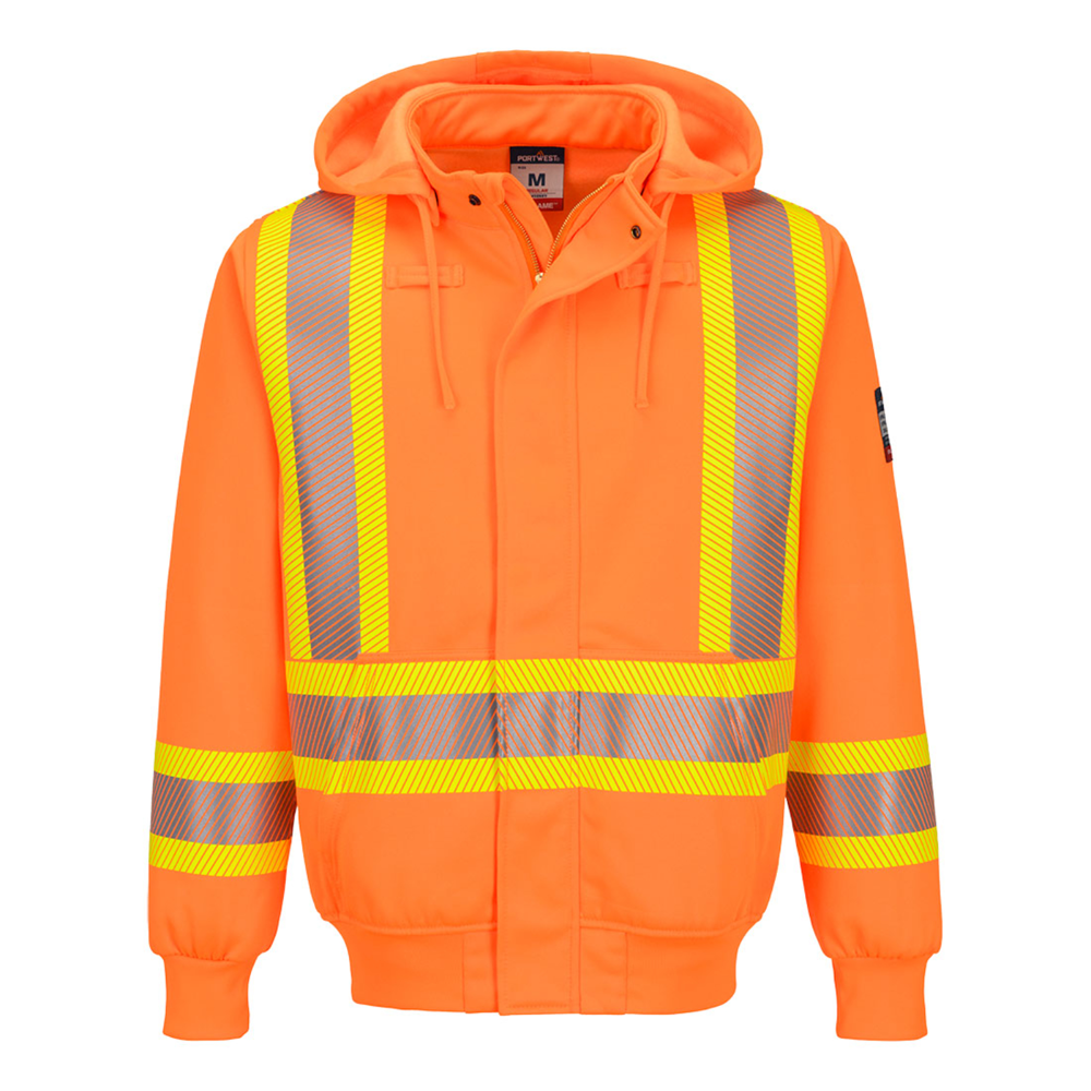 PORTWEST® Class 1 Bizflame Knit 4" X Back FR Hoodie w/ UPF 40+ Protection